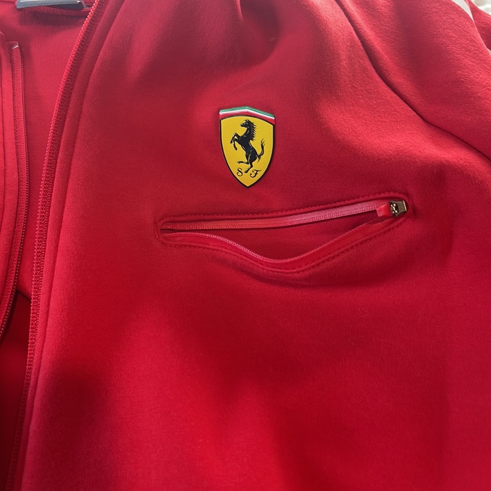 Mens puma Ferrari Track Jacket - Picture 8 of 12